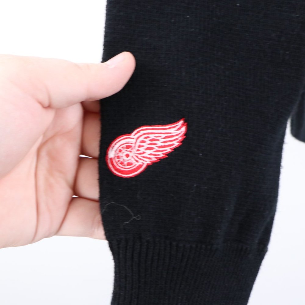 Nike Detroit Red Wings Hockey Jersey Sweater Black - Picture 4 of 10